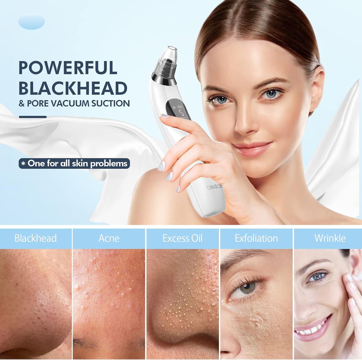 Vacuum Blackhead Remover Electric Facial Cleanser