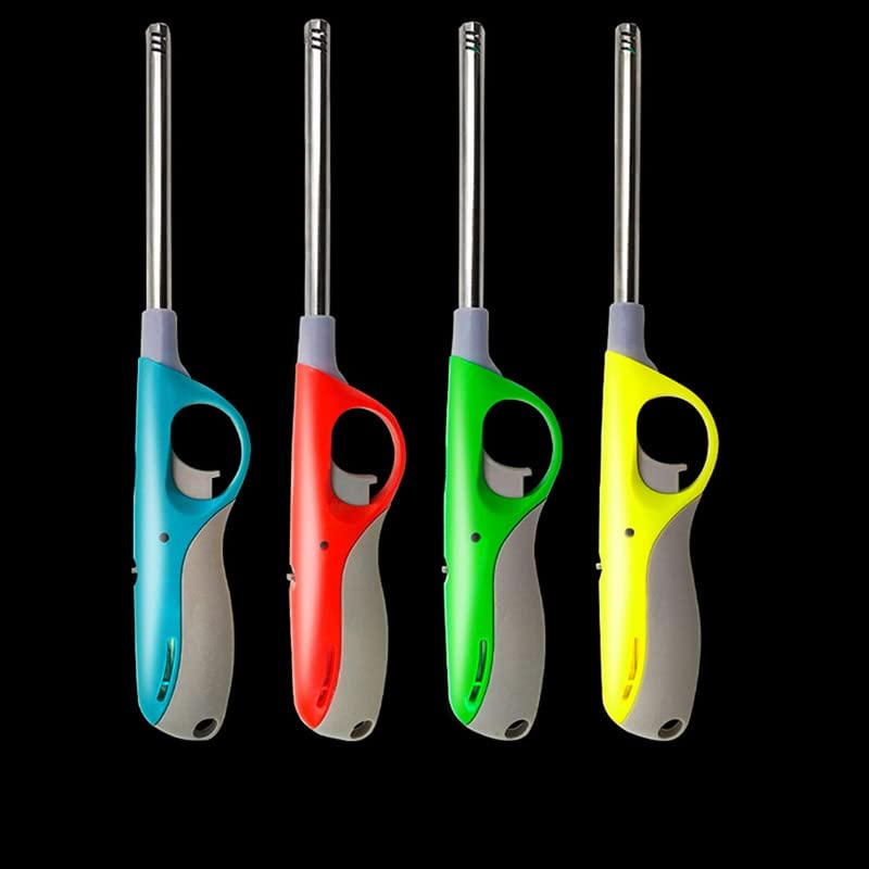 Kitchen Gas Stove Lighter | Adjustable Flame Gas Lighter | Gun Spark Kitchen Lighter With Refill