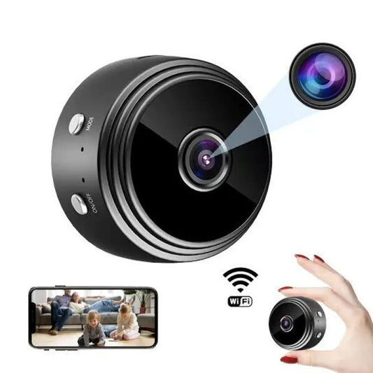 A9 WiFi Mini Security Camera – Wireless Video and Voice Recorder with Motion Detection, Smart Home Compatibility, and 24/7 Monitoring